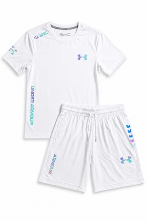 Under Performance T-Shirt & Shorts Set two-piece