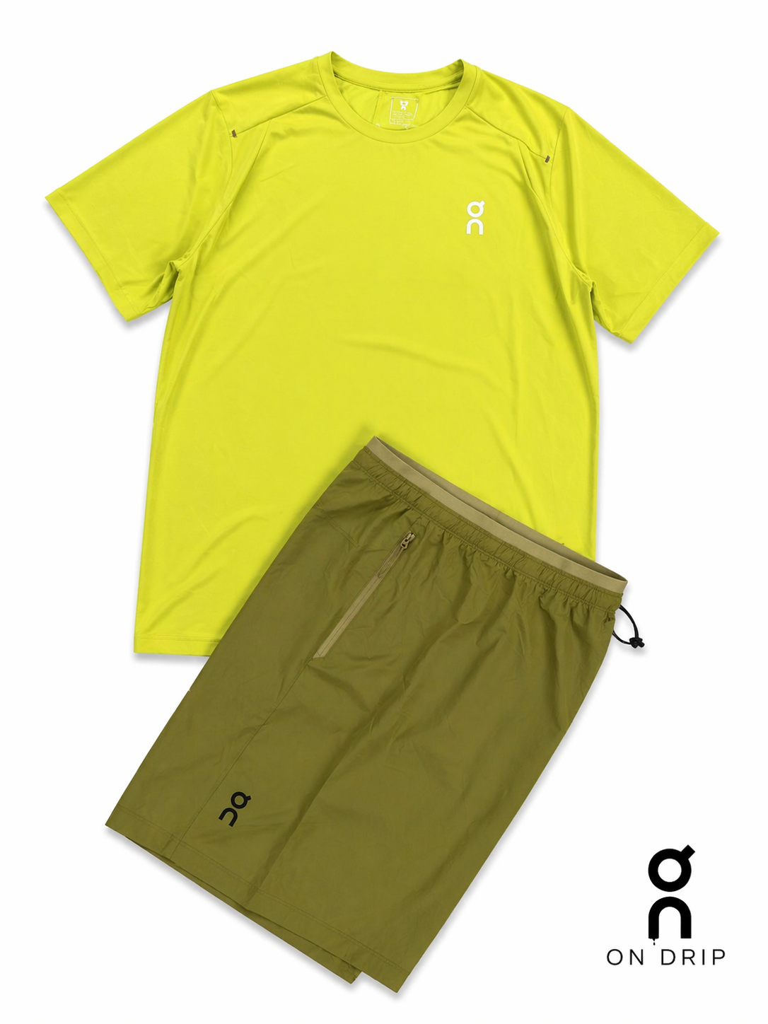 Lime Performance Two-Piece Set