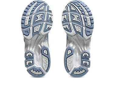 Kayano 14 – Silver Baby Blue Retro Running Style