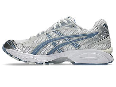 Kayano 14 – Silver Baby Blue Retro Running Style
